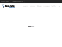 Tablet Screenshot of demmonotomotiv.com